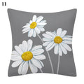Flower Letter Print Cushion Cover for Stylish Home Decor by Ljojo