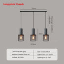 Industrial Pendant Light Retro Multihead Cement Hanging Fixture for Living Room, Bedroom, and Dining Room by Ljojo