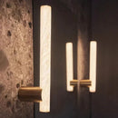 Ljojo Marble LED Wall Sconce Dimmable Copper Light for Indoor Spaces