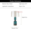 Glass Art Desk Lamp Modern Minimalist Living Room Lighting by Ljojo
