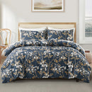 Leaf Plant Duvet Set, Boho Quilt Cover, Home Bedding by Ljojo