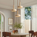 Natural Stone Chandelier Pendant Lamp for Bedroom | Ljojo