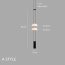 Ljojo Modern Circular Ceiling Chandelier for Living Room - Designer Minimalist Fixture
