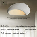 European Japanese Wabi Sabi Led Ceiling Lamps for Living Room Modern Living Dining Room Bedroom Lighting by Ljojo