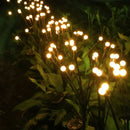 Ljojo Outdoor LED Solar Starburst Firefly Lights - Waterproof Garden Decorative Lamp
