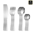 Ljojo 1010 Round Handle Cutlery Set - Ideal for Wedding, Party, Hotel