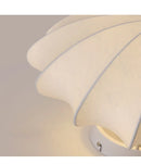 Minimalist Silk Led Ceiling Lamps for Bedroom | Creative Round Ceiling Light by Ljojo