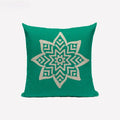 Ljojo Mandala Boho Retro Designer Linen Cushion Cover 45*45cm for Sofa