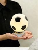 Football LED Creative Gift Table Lamp Kids Fans Boys Girls Bedroom Bedside Decor - Ljojo
