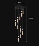 Ljojo LED Ring Pendant Light for Modern Home Decor and Indoor Lighting