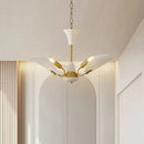 Japanese Style Cream Ceramic Chandelier for Restaurant and Bedroom Decor - Ljojo