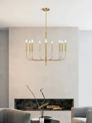 Ljojo Modern Designer Led Chandelier for Dining Room Luxury Decor Minimalist Lighting