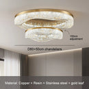 Luxurious Golden-gloss Chandelier for Dining Room, by Ljojo