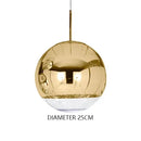 Nordic Glass Ball Pendant Light for Dining Room - Modern Hanging Lamp by Ljojo