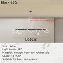 Ljojo LED Tube Chandelier: Modern Dining Room Lighting Fixture & Home Decor Ornament