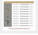 European Firework LED Chandelier for Living Room | Ljojo Pendant Lamp with Loft Hanging Lustre Fixtures