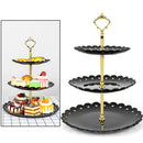 Ljojo 3-Tier Cupcake Stand Dessert Tower Wedding Party Cake Tray