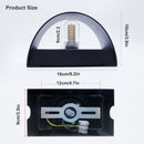 Ljojo LED Wall Sconces 7W Indoor/Outdoor Up Down Wall Mount Lights