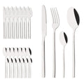 Ljojo 32-Piece Gold Stainless Steel Cutlery Set - Western Kitchen Flatware