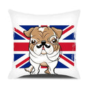 Ljojo London Guard Street Scene Cushion Cover - Cute Cartoon Design