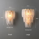 Feather Wall Lamp for Bedroom Living Room - Modern Luxury Designer Lighting by Ljojo