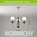 Ljojo Minimalist French Style Chandelier for Living Room Master Bedroom Lighting Fixtures