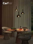 Minimalist Glass Chandelier Gesture Induction LED Lights for Home Decor by Ljojo