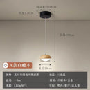 Modern LED Wood Glass Pendant Light for Bedroom, Restaurant, Bar - Ljojo
