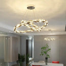 Ljojo Modern Minimalist LED Crystal Chandelier for Living Room 2025 - New Light Luxury Design