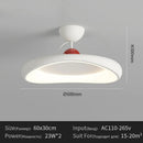Italian Retro Minimalist LED UFO Pendant Light Chandelier by Ljojo for Home Decoration