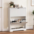 Ljojo™ 4-Drawer Shoe Cabinet with Adjustable Shelves
