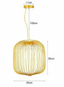 LED Pendant Lights for Dining Room | Modern Designer Chandelier by Ljojo