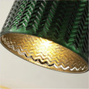 Green Glass Modern Wall Lamp Sconce with LED Light - Ljojo