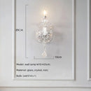 French Lustre Crystal Chandelier Living Room Decor Glass Pendant Lights - Ljojo
