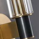 LED Iron Wall Lamp Modern Glass Sconces Golden Light Fixture by Ljojo