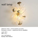 Luxury Ginkgo Leaf Chandelier Pendant Lamp for Living Room by Ljojo