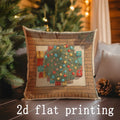 Christmas Pattern Pillow Covers for Sofa Bedroom Car - Ljojo Brand