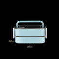 Ljojo 304 Stainless Steel Insulated Lunch Box Microwave Safe for Students at Work