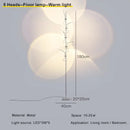 Modern LED Floor Lamps Sunset Shadow Rainbow Tree Branch Art Creative Indoor Lights for Living Room