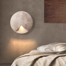 LED Real Stone Wall Light: Ljojo Art Deco Bedroom Sconce for Ambiance & Style