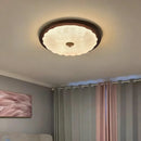 Nordic Minimalist Retro Wood Ceiling Light Fixture for Bedroom Dining Living Room by Ljojo
