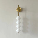 LED Nordic Wall Lamp Milky White Gourd Light for Living Room by Ljojo