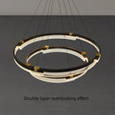 Ljojo Minimalist Ceiling Ring Chandelier Pendant Light for Dining & Living Room