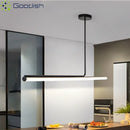Ljojo Metal LED Pendant Lights for Living Room | Creative Minimalist Chandeliers