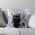 Cute Cat Decorative Pillow Case Cover for Modern Living Room Sofa by Ljojo
