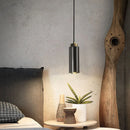 Ljojo Marble Small Pendant Lamp: Green, White, Black LED Ceiling Light
