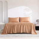 Ljojo 100% Organic Bamboo Silky Bed Sheet Set - Luxuriously Soft Hotel Bedding
