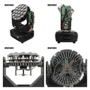 Ljojo™ 4PCS Beam+Wash RGBW Zoom Moving Head Lighting for Disco KTV Party