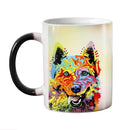Ljojo Magic Photo Mug Customized with Your Image and Text - Ceramic Tea Cup