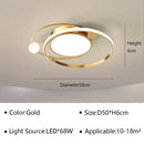 Minimalist Ring LED Ceiling Lamp for Bedroom | Modern Indoor Lighting Fixture by Ljojo